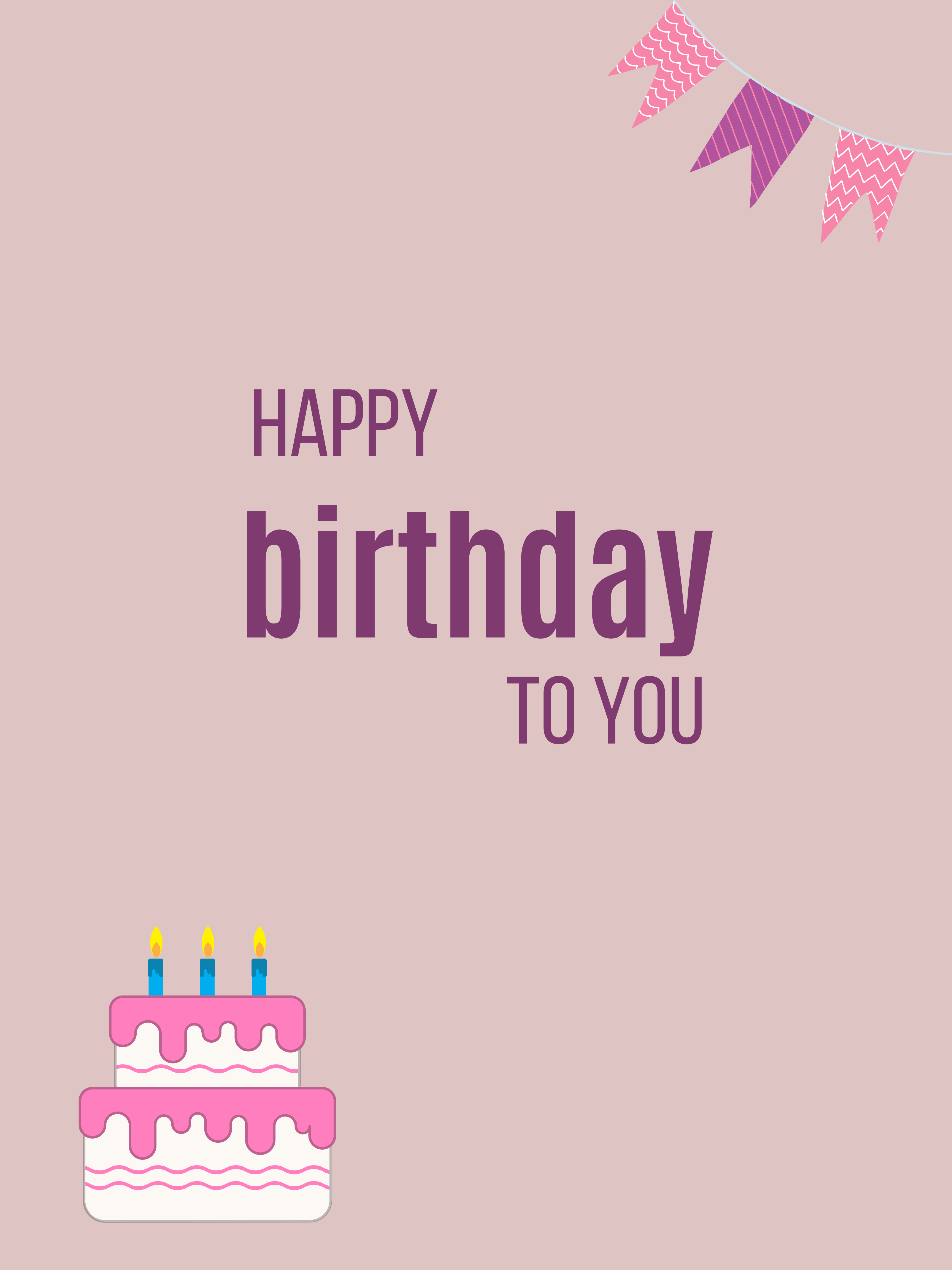 Happy Birthday To You