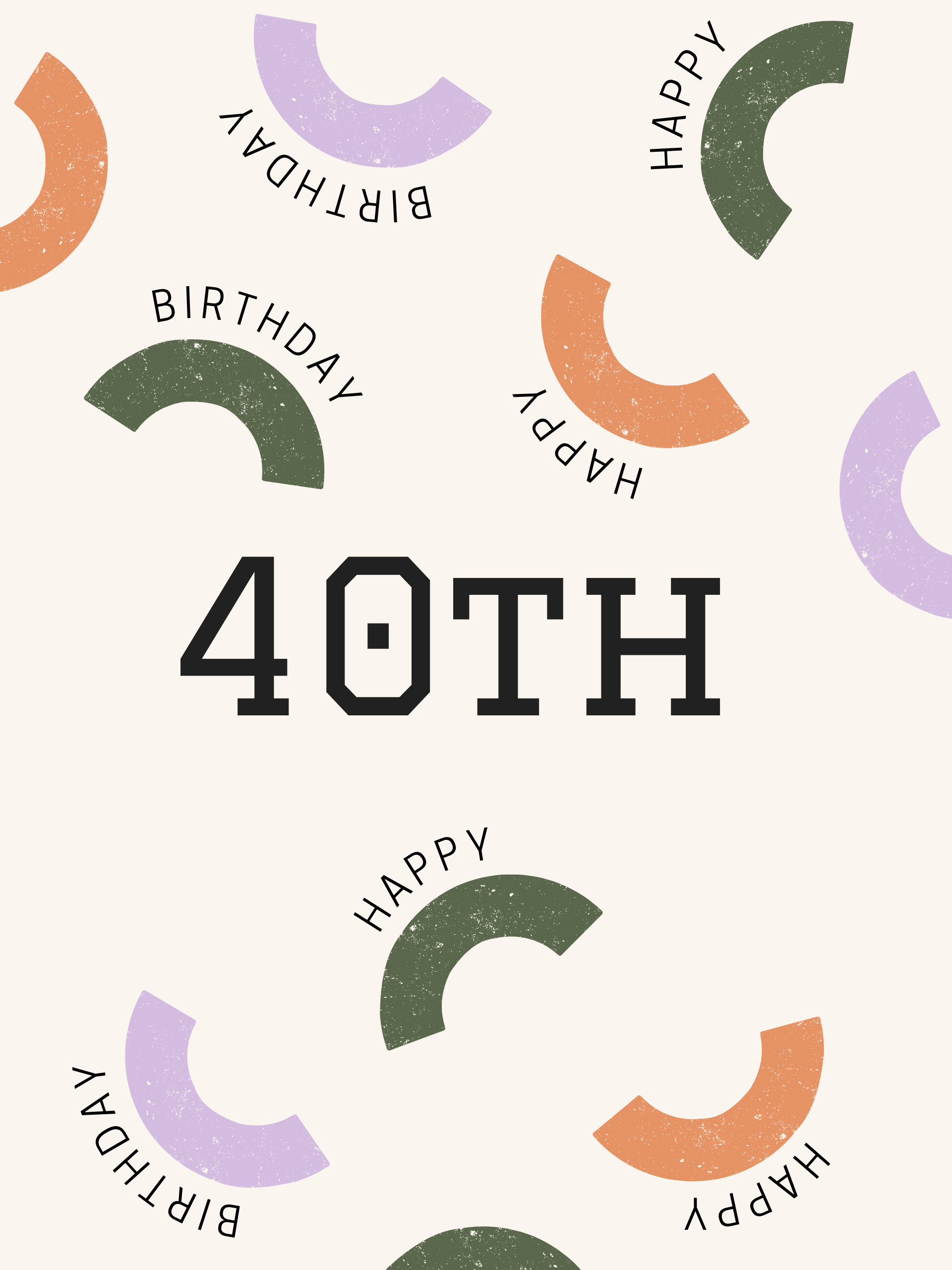 Happy 40th Birthday